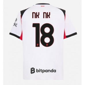 AC Milan Christopher Nkunku #18 Udebanetrøje 2025-26 Kortærmet
